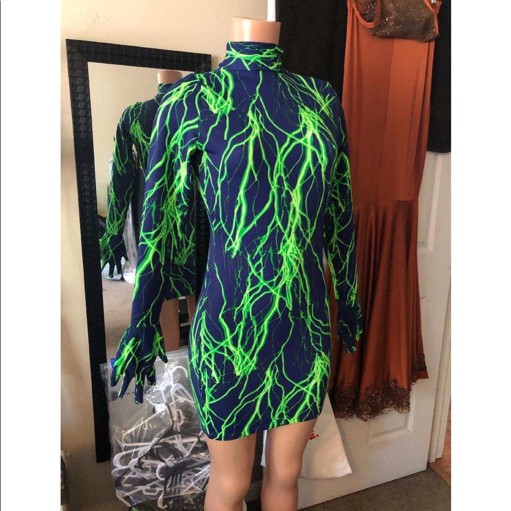 Custom Made Lightning Bolt⚡️ Dress